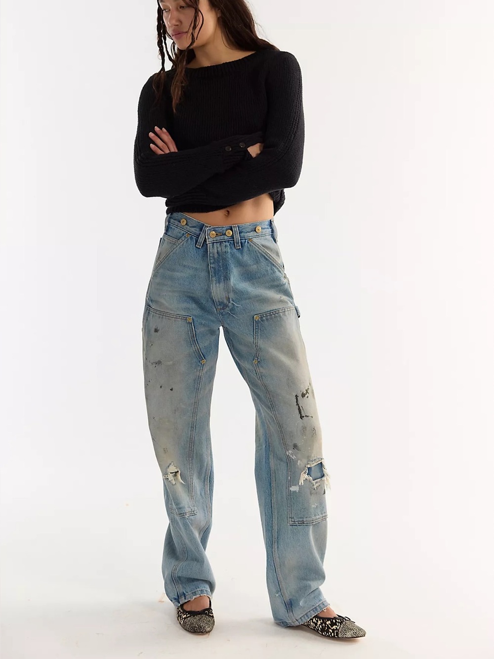 FREE PEOPLE Emily Carpenter Jeans 30
